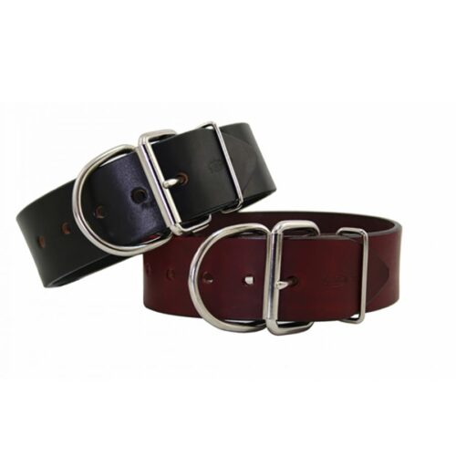 Auburn Leathercrafters Tuff Stuff 2 inch wide collars for big bully dogs