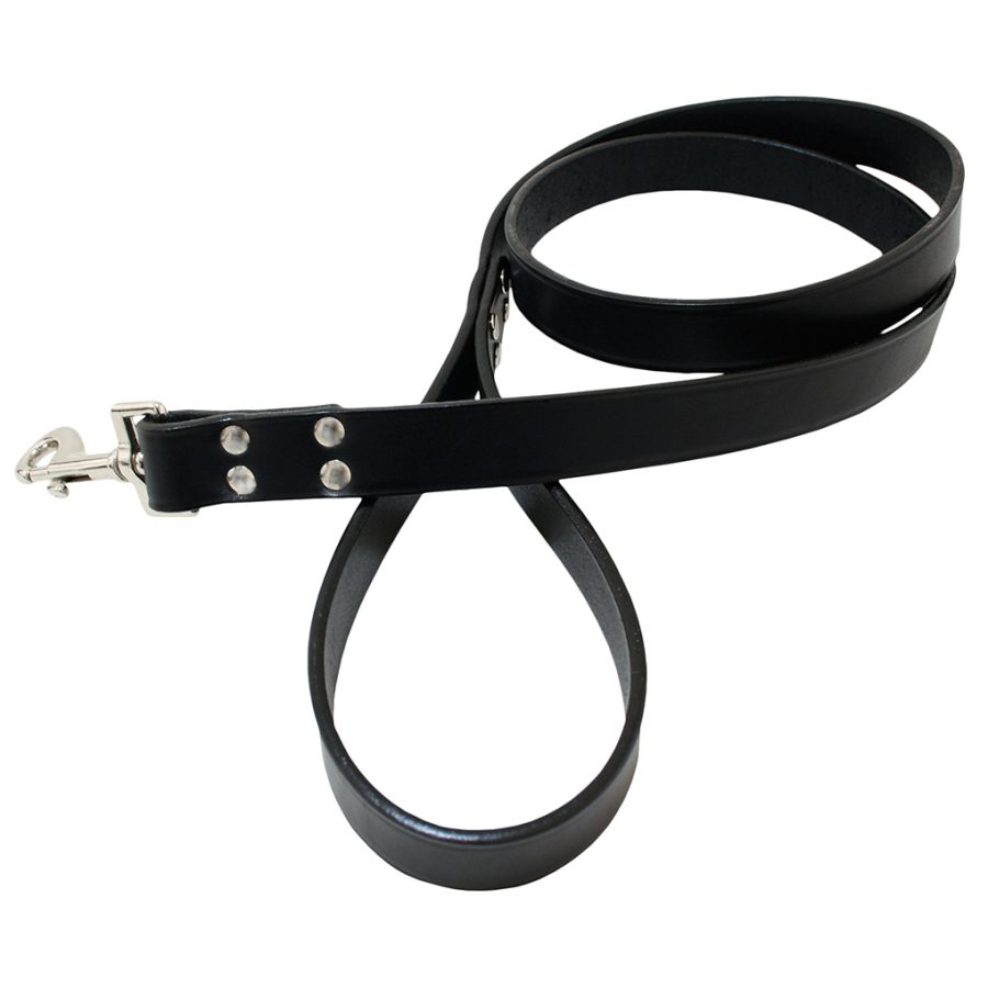 Two Dog Walker / No Tangle Leash - Leather - Extra Length - Auburn  Leathercrafters