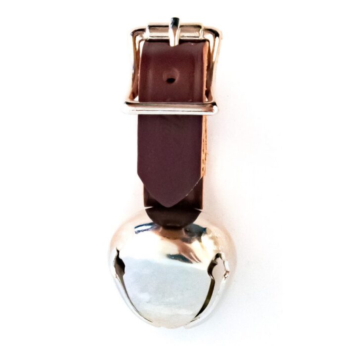 bear bell with leather strap