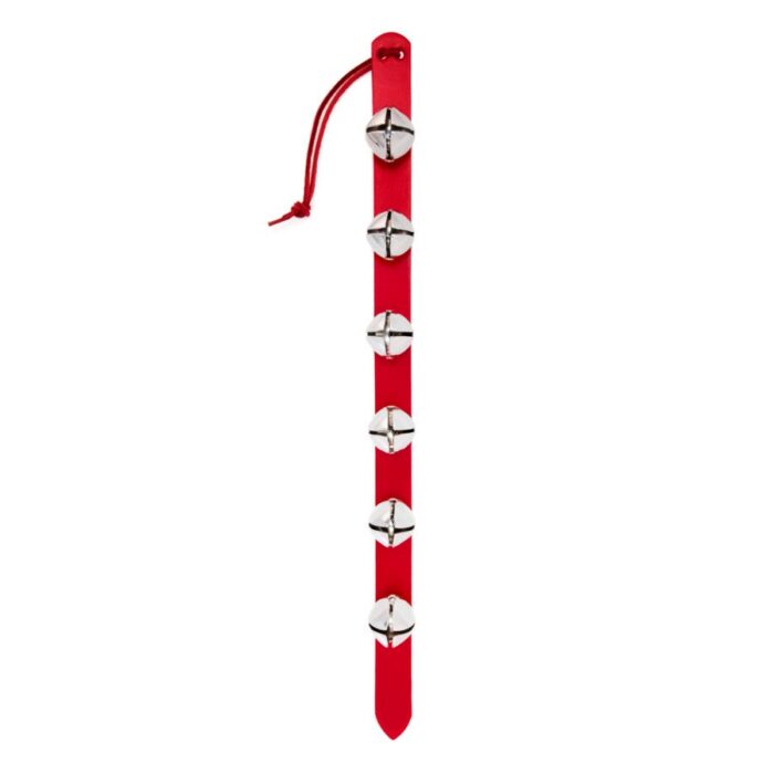 Sleigh Bell Strap Potty Bell Red