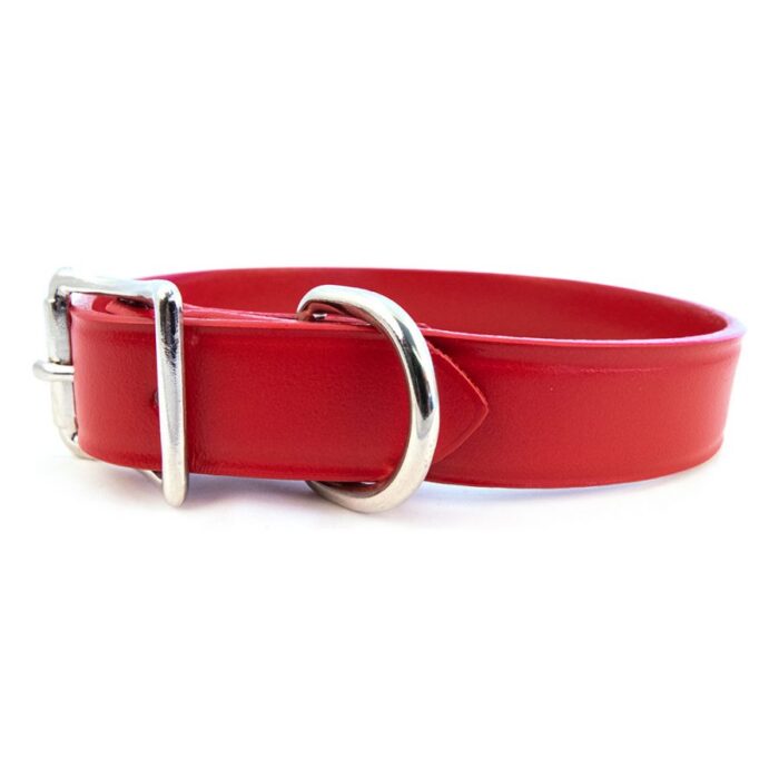 Auburn Leathercrafters Town Collar Red