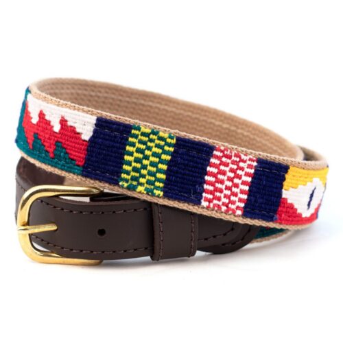 a tail we could wag Cotton and Leather Belt - Traditional - Auburn ...