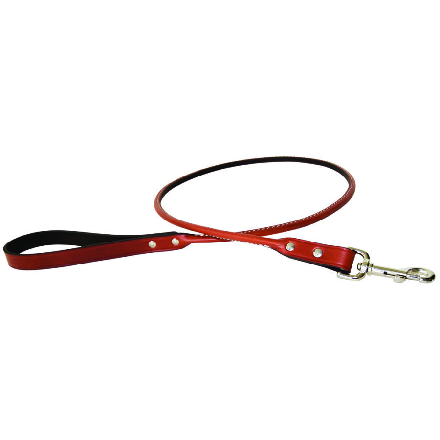 Two Dog Walker / No Tangle Leash - Leather - Extra Length - Auburn  Leathercrafters