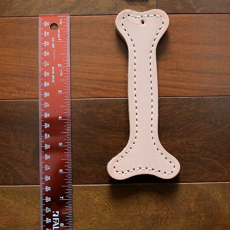 Interactive Natural Leather Dog Toy Auburn Leathercrafters