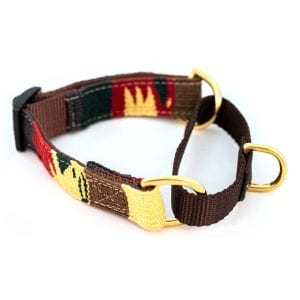 a tail we could wag - Collar - Traditional Earth Martingale - Web