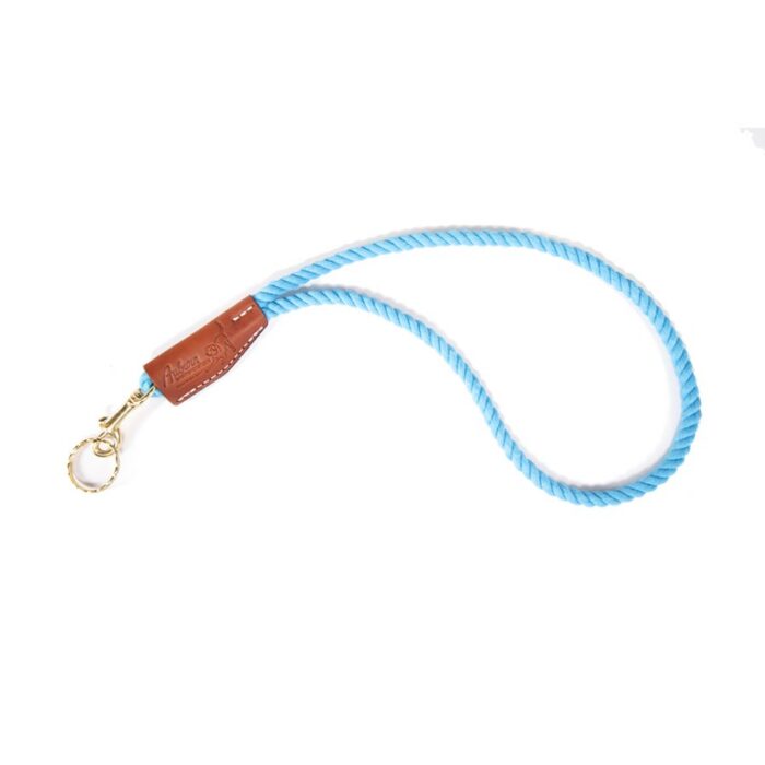 Cotton Rope Lanyard and Traffic Lead Turquoise