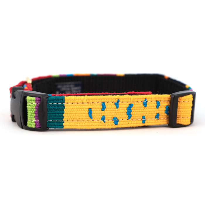 Sun Valley Holiday dog collar with side release buckle